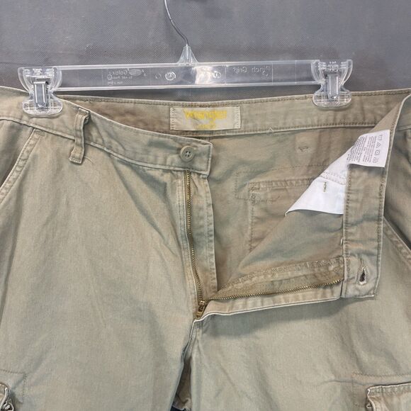 Wrangler Cargo Khaki Pants 70BRWS7 38x 30 - Picture 5 of 11